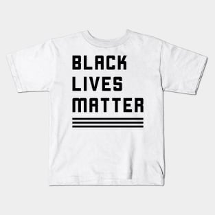 Black Lives Matter (Black) Kids T-Shirt